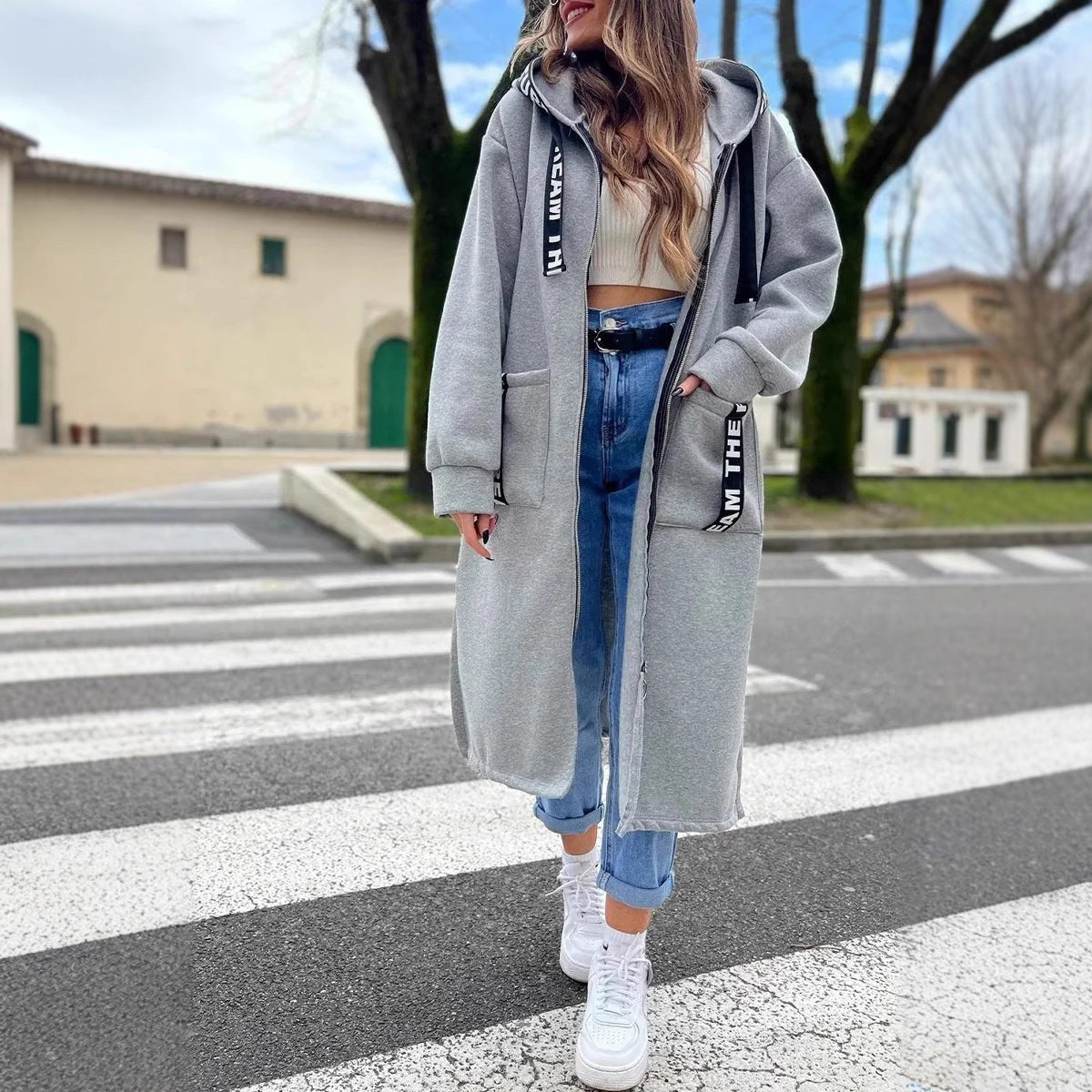 Kapuzen Zip Fit