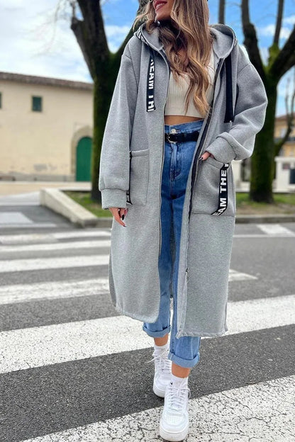 Kapuzen Zip Fit