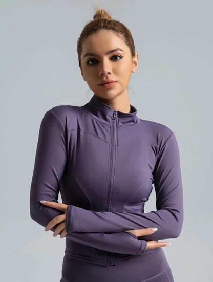 Valeria | Ultraweiche Fitness-Jacke